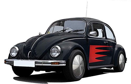 Universell passendes Radzierblendenset (2 Stück) 13 Zoll - Moon Caps für PKW, Oldtimer und Youngtimer~