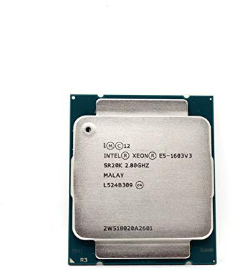 Processeur E5-1603 V3 Intel XEON E5-1603V3 2,8 GHz Quad Core LGA 2011-3