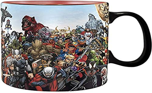 ABYstyle Marvel - mug heat change - 460 ml - héros marvel
