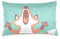 Linomo Kissenbezug 40x60 cm, Süß Tier Fuchs Dekorative Kissenbezug Kissenhülle für Couch Sofa Bett Hause