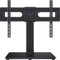 PERLESMITH Universal Swivel TV Stand Mount for 37-80 Inch LCD OLED Flat/Curved Screen TVs-Height Adjustable Table Top TV Stand/Base with Wire Management,VESA 600x400mm up to 99lbs,PSTVS35