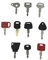 10X Ignition starter Key Set Agricultural/Excavator Machinery For Digger - Plant - Dumper - Tractor - Dozer - Roller replacement for Caterpillar, Hitachi, Kobelco, Komatsu, Kubota
