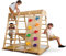 Avenlur Magnolia Indoor-Spielplatz, 7-in-1-Klettergerüst, Klettergerüst aus Holz im Montessori-Waldorf-Stil, Rutsche, Kletterwand, Klettergerüst, Kinder von 2 bis 6 Jahren