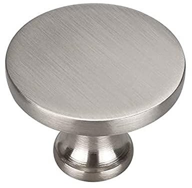 goldenwarm 10 Stück Möbelknöpfe Silber Schubladenknöpfe Vintage Küchenschrank Griffe LS9189SNB Griffe Möbel Griffe für Küchenschränke Türgriffe Küche