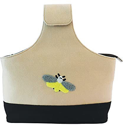 KnitPro K12820 Handtasche, Bumble Bee, 38 x 36 x 10 cm