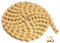 Hycline Bike Chain 6/7/8-Speed, Half Hollow 116 Links Bicycle Chain 1/2 x 3/32 Inch, Special Steel for Road Mountain Racing Cycling - Gold