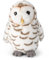WWF 01190 - Plüschtier Schneeeule, lebensecht gestaltetes Kuscheltier, ca. 15 cm groß, wunderbar weich und kuschelig, Handwäsche möglich