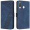 OKZone Coque pour Huawei P30 Lite/Nova 4e, Etui Protection Housse Premium en Cuir PU Portefeuille Étui Téléphone [Fermoir Magnétique] [Fentes pour Cartes] Flip Case pour Huawei P30 Lite/Nova 4e（Bleu