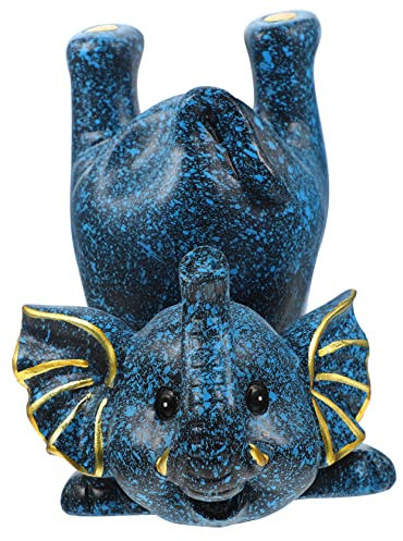 Cabilock Elefanten-brillenständer Aus Kunstharz – Retro-elefanten-ornament – brillenhalter Zur Dekoration