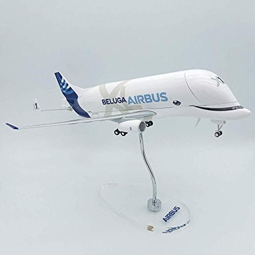CAZARU Military Fighter 1/200 Skala Beluga XL Airbus Haus Druckguss Modell, 12,6 Zoll x 11,8 Zoll, Erwachsene, Militärflugzeug-Enthusiasten, Modellbauer