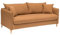 Atmosphera - Umbaubares Sofa Bolero 3-Sitzer - ockergelb - Senfgelb