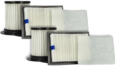 vhbw 6x Filter kompatibel mit Dirt Devil Centrino X3.1, M2012, M2012-3, M2012-4, M2725, M2725-0, M2725-1, M2725-2, M2725-3 Staubsauger