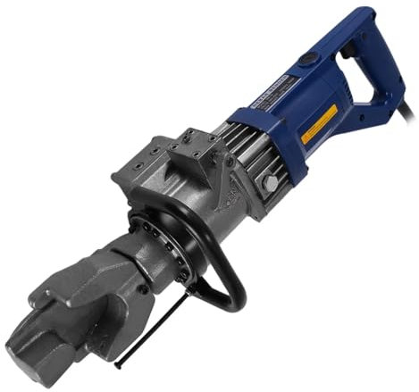 900 W elektrischer Bewehrungsstahlbieger, Stahlstabbiegemaschine Rb16 mm (5/8 Zoll), elektrischer hydraulischer Bewehrungsstahl der Güteklasse 60 for Rundstahl-Flacheisen Einfach zu bedienen für Anfän
