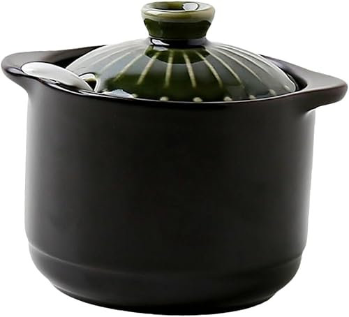 Pot d'assaisonnement en céramique, pot à sucre en céramique, boîte à épices, 1 ensemble de pots d'assaisonnement de style japonais, récipient d'assaisonnement, coquetier à soupe avec couvercle, bol à