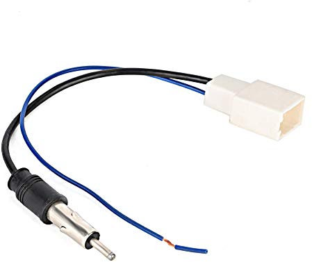Faisceau de câbles adaptateur d'antenne d'autoradio,adaptateur d'antenne d'autoradio CD de voiture,câble femelle, compatible avec RAV4 Camry, câble d'antenne stéréo Scion compatible avec Toy Ota Crown