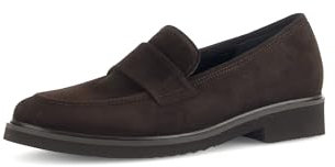Gabor Damen Slipper, Frauen Slip On,Slip-ons,Mokassins,Halbschuhe,Schlupfschuhe,schluepfschuhe,Loafer,College Schuhe,Chocolate,42 EU / 8 UK