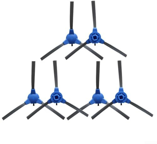 HEIBTENY Piezas de repuesto Accesorios para Cecotec Para Conga 990 999 Robot Aspiradora Kit de Repuesto Filtros/Cepillos Laterales/Toallitas/Cepillos principales/Principales Cepillos Cubierta(B)