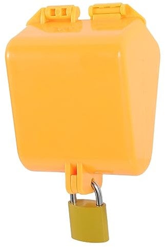 ANDRESLAD Outdoor Faucet Lock Cover Boy Tap Water Security Anti-Theft Protection for Garden Hose and Spigot Easy Installation and Bright Color Design