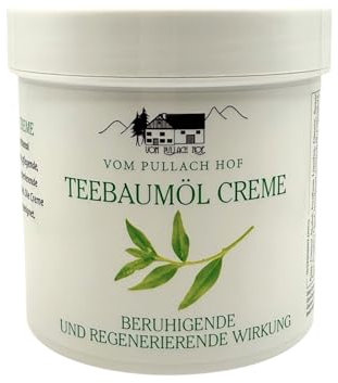 DEMERGY® Crème à l’Huile d’Arbre à Thé Naturelle 250ml – Hydratant Visage et Corps pour Peaux à Tendance Acnéique, Antiseptique, Apaisante, Testée Dermatologiquement, Soulage Irritations et Rougeurs