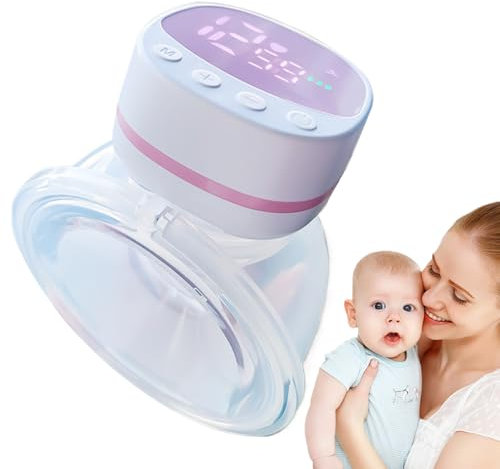 Bomba De Leche Portátil: Bomba De Leche Eléctrica, 5 Modos Y 15 Niveles, Recargable, Extractor De Leche, Dispositivo Portátil Recargable Para Deshágase de un extractor de leche tradicional conMujeres