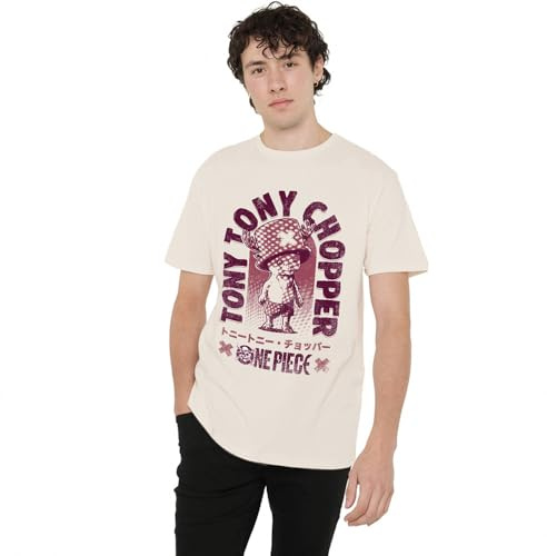 One Piece Season Two Chopper Tonal Unisex T Shirt, Natural