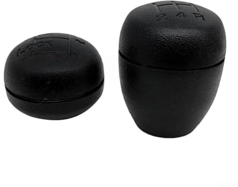 HpLive Schaltknauf-Set für Defender R380 LT230 Getriebe BTR9270 FTC3852 Schwarze Kunststoff-Schaltknäufe 90 110 130