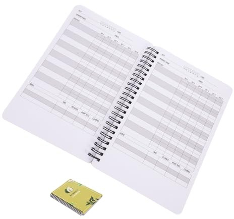 SAFIGLE Fitness planung Notizbuch Workout Agenda Notepad Trainingsjournal mit Wochenübersicht für Fitnessstudio und Zuhause zur Planung von Diät und Training