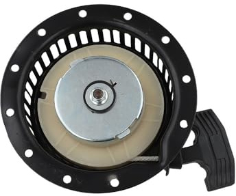 Helilyco Rotavator Starter Kit für 170F 173F 170 Modelle - Große Core Reverse Pull Plate Diesel Pinne Recoil Starter Montage für landwirtschaftliche Maschinen (Schwarz)
