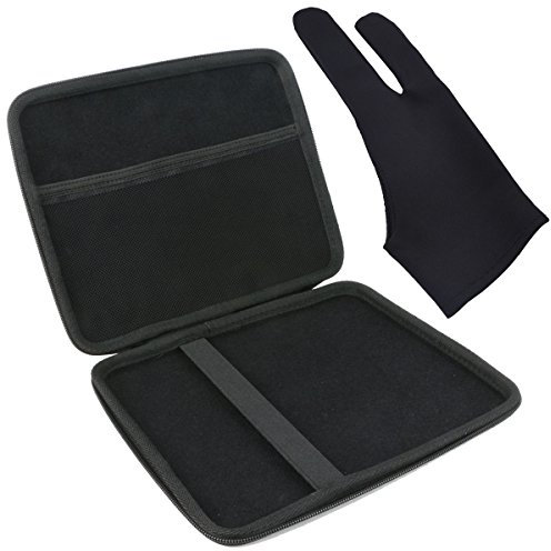 Khanka Hard Travel Case Replacement for Wacom Intuos Art Touch Digital Drawing Graphics Painting Tablet CTL6100WLK0 / CTL4100WLK0 (Small)