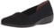 LifeStride Women's IMMY Ballet Flat, Black, 5.5 UK