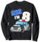 Kinder-Polizeiauto 8 Geburtstag 8 Jahre Polizist Offizier Sweatshirt