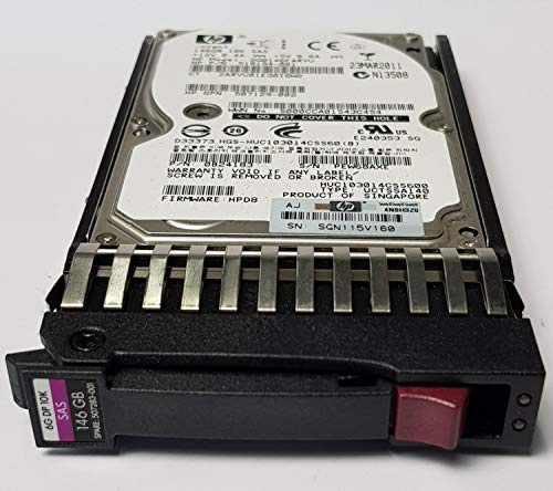 HPE | HP | Genuine | 507283-001 | 146GB 6G DP 10K SAS | Disk + Caddy (Generalüberholt)