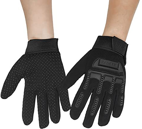Long Keeper Fahrradhandschuhe Kinder –Sporthandschuhe Kinder Handschuhe für Fahrrad Bmx Motocross Radfahren Klettern Fußball für Jungen Mädchen Kinder