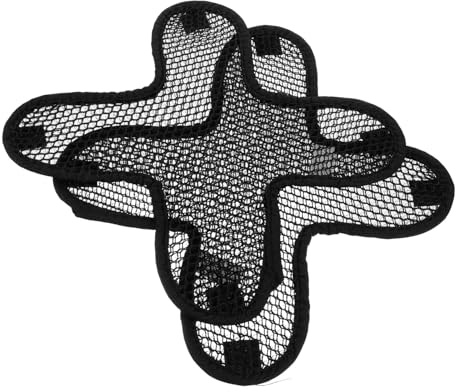 BESPORTBLE 2st Schutzhelm-schweißfutter Hutfutter Fahrradhelmpolster Brillenwischer Mesh-helmfutter Helm-innenpolsterung Kühlkissen Für Helme 3D-Netz Schweiß Aufnehmen Inneres Kissen