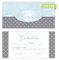 10 Geschenkgutscheine DIN lang plus (21 x 10,5 cm) Design Motiv Ornament. Blanko Gutscheine zum Ausfüllen Gutschein Geschenk Karte für Massage Wellness Kosmetik Nagelstudio Spa Beauty