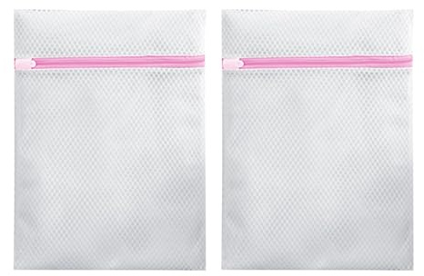2PCS Laundry Bag for Washing Machine,Mesh Laundry Bags,Delicates Wash Bag,Reusable Washing Bags for Hosiery, Underwear, Baby Clothes,Bra Bags for Washing Machine