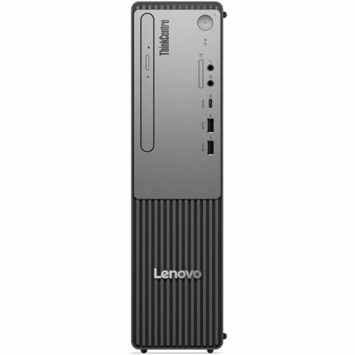 Lenovo ThinkCentre Neo 50s Gen 5 SFF Small Desktop Computer - Intel Core i7-14700 up to 5.4GHz Processor, 32GB DDR5 RAM, 8TB NVMe SSD + 10TB HDD, Intel Graphics, Internal Speaker, Windows 11 Pro