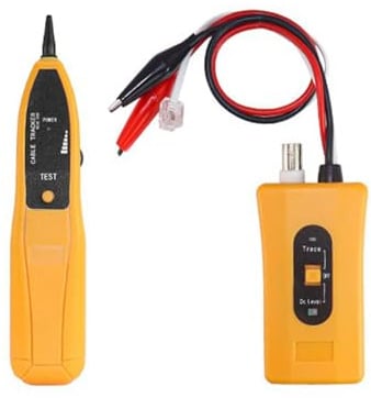 Kalttoy Koaxialkabeltester (Koax), Netzwerkkabeltester für Daten, Koax, RJ45, CAT5, CAT6, BNC, Durchgangsprüfer, Ethernet Prüfer