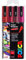 POSCA PC-3M Paint Marker Art Pens - 0.9-1.3mm – Red Tones Set of 4 Pens in Wallet