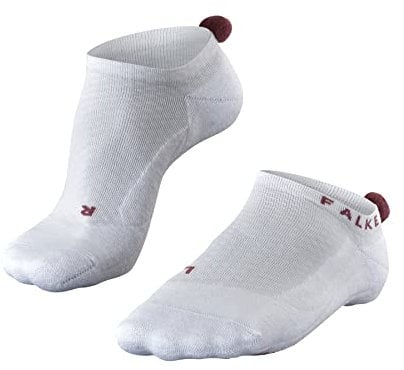 FALKE Damen Golfsocken GO2 Pompom W In Baumwolle Funktionsmaterial antiblasen 1 Paar, Weiß White 2008, 41-42