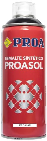 Esmalte Laca al poliuretano Proalac. Verde máquinas Ral 6011. 400 ML. Pinta tus muebles de cocina, radiadores, madera o metales con la máxima calidad. Valido para interior y exterior. Proa. SPRAY.