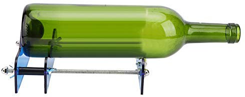 Cortador de botellas de vidrio, cortador de botellas de vidrio de bricolaje azul de alta resistencia, máquina cortadora de baldosas de cerámica, madera para botellas de vin