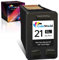 ColoWorld 21 XL Schwarz Druckerpatronen, Wiederaufbereitet für HP 21XL Patronen Kompatibel mit HP Deskjet F2120 F2280 F380 F2180 F335 F375 F4180 F4190 D2360 PSC 1410 1415 Officejet 4315 4355 Drucker