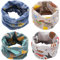 Yogopro 4 Pièces Tour de Cou Enfant Cache-cou Coton Écharpe Snood Fille Garcon Foulard Enfant Chaud À l’épreuve Du Vent Printemps Automne Hiver Echarpe