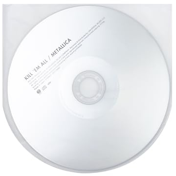 50PCS CD/DVD Inner Sleeves Anti-Static for 5″ CD and DVD Mini LP Storage | Transparent Plastic Sleeve
