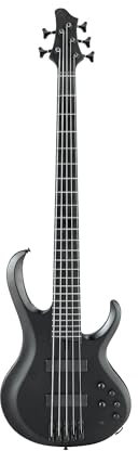 Ibanez Iron Label BTB625EX-BKF Black Flat - Basso elettrico a 5 corde
