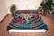 Ancient Wisdom Wandtuch XXL - 230 x 200cm - Wandteppich psychedelic Wandbehang Tapisserie Mandala (Elefant)