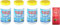 Magnesio Supremo Limone 150 gr (4 confezioni) + Omaggio H2O