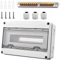 Sicherungskasten Aufputz, Verteiler IP65-1 Reihig-15 Module, Mit 9 Terminals 3 Steckverbinder, Geeignet für Gärten im Freien, Bauernhöfe, Ladesäulen, Feuchtraum (15 Module)