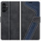 MOBESV Coque pour Samsung Galaxy A13 5G, Housse en Cuir Magnétique Fonction Stand Étui pour Samsung Galaxy A13 5G / A04s, Élégant Noir